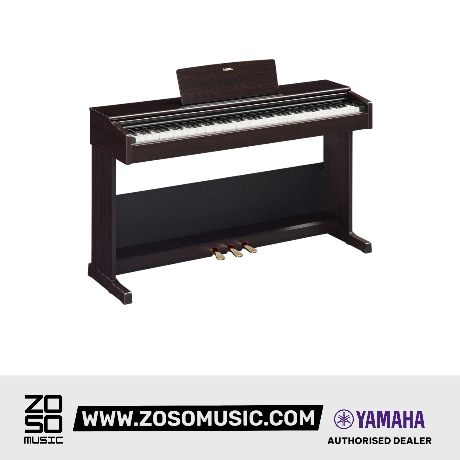 Yamaha Arius YDP-105 88-Keys Digital Piano, Rosewood |  YAMAHA MUSIC |  PIANO-DIGITAL |  Zoso Music