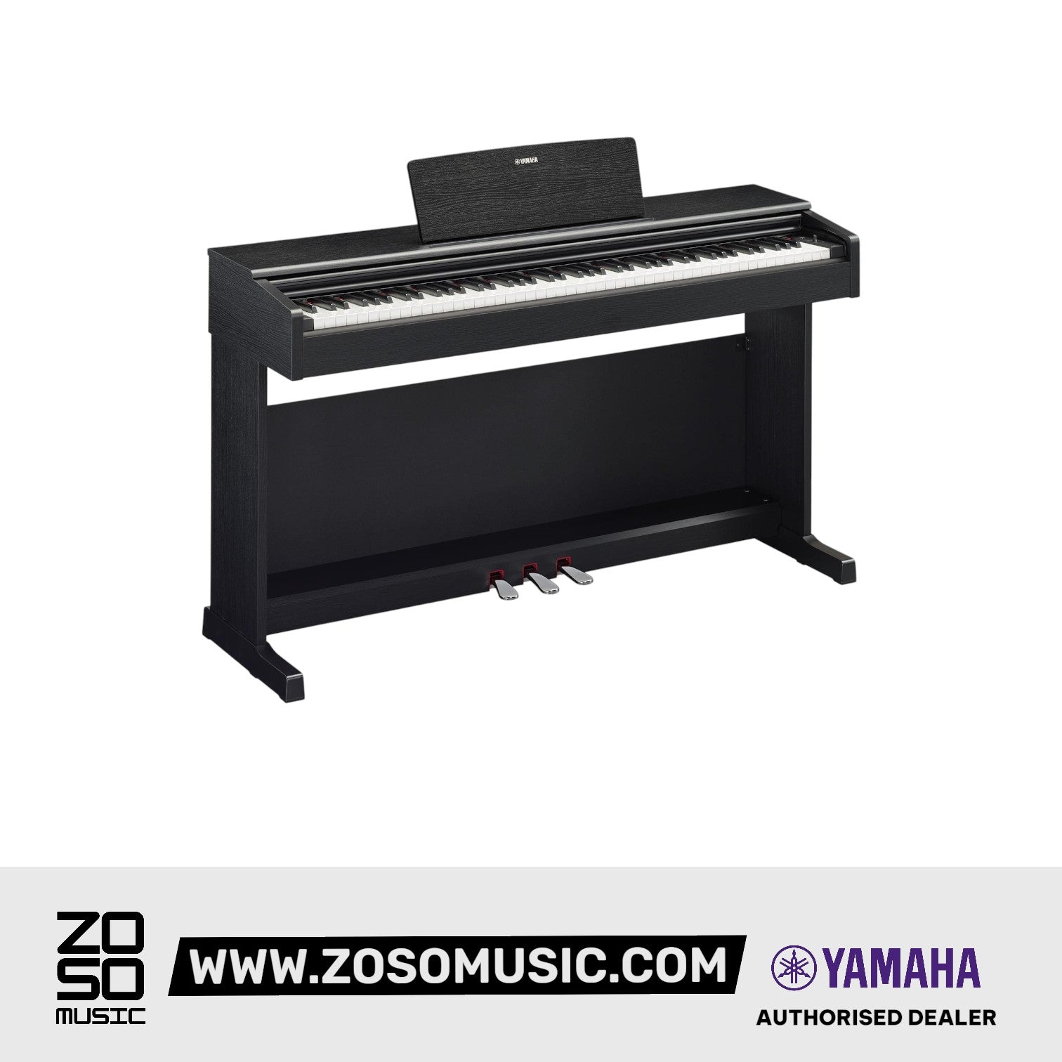Yamaha Arius YDP-145 88-Keys Digital Piano, Black |  YAMAHA MUSIC |  PIANO-DIGITAL |  Zoso Music