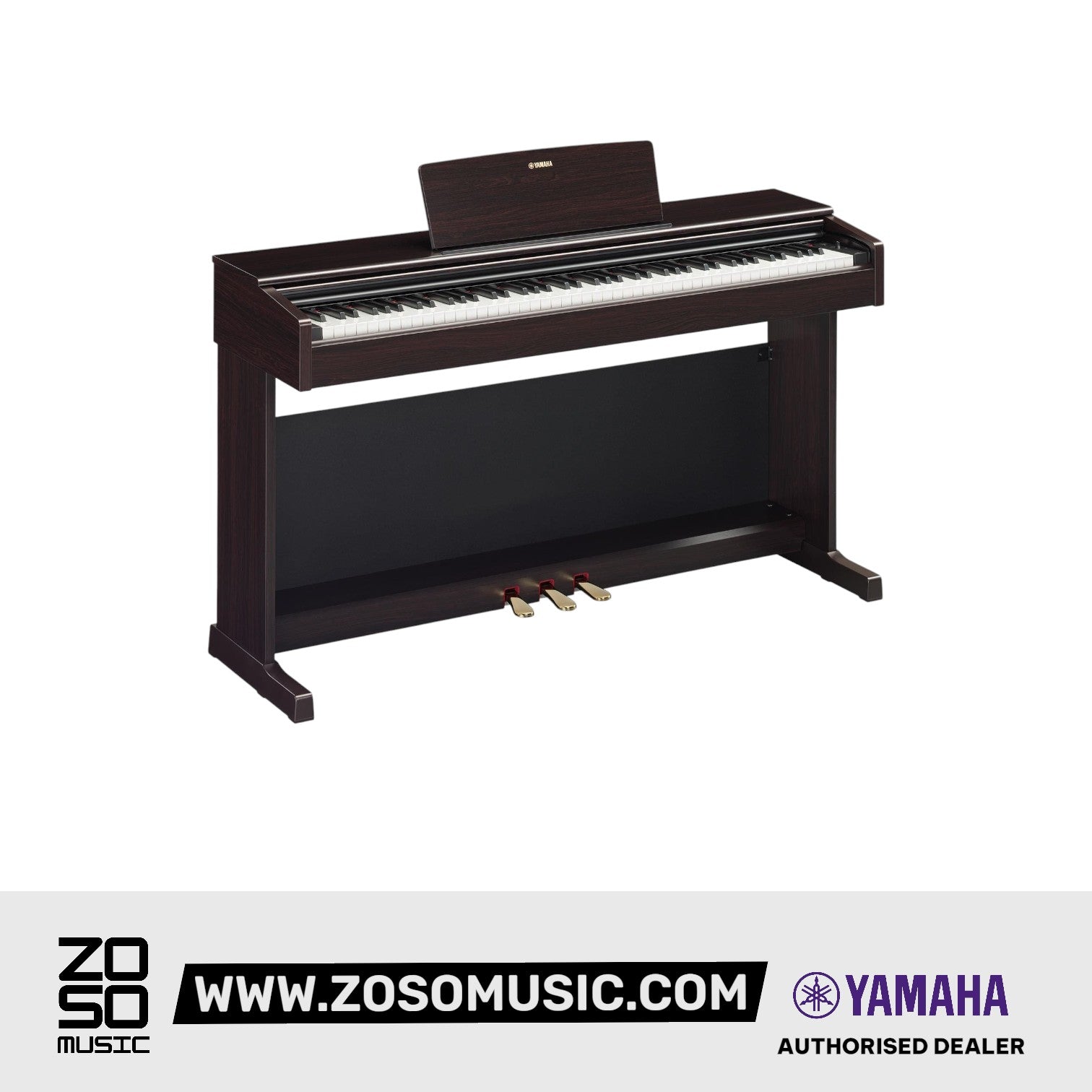 Yamaha Arius YDP-145 88-Keys Digital Piano, Rosewood |  YAMAHA MUSIC |  PIANO-DIGITAL |  Zoso Music