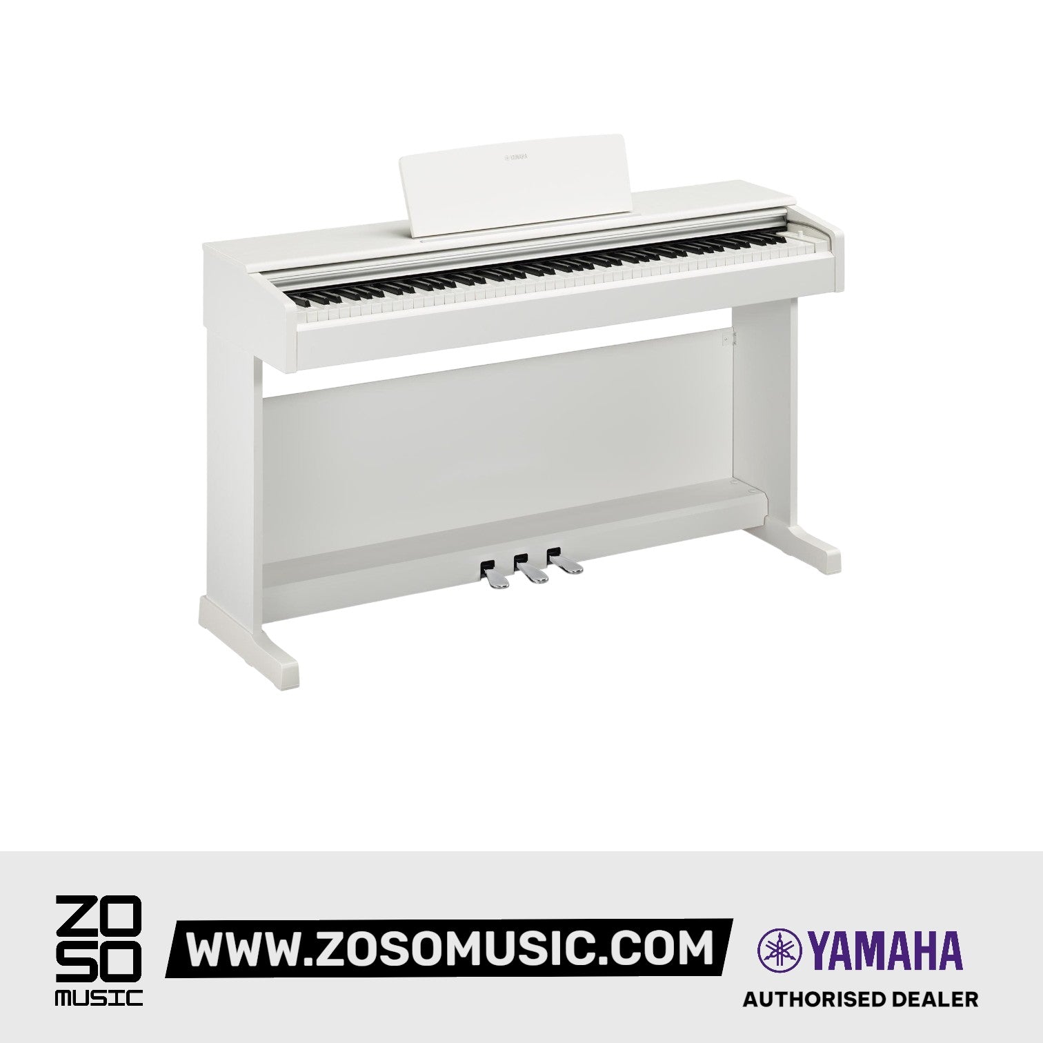 Yamaha Arius YDP-145 88-Keys Digital Piano, White |  YAMAHA MUSIC |  PIANO-DIGITAL |  Zoso Music