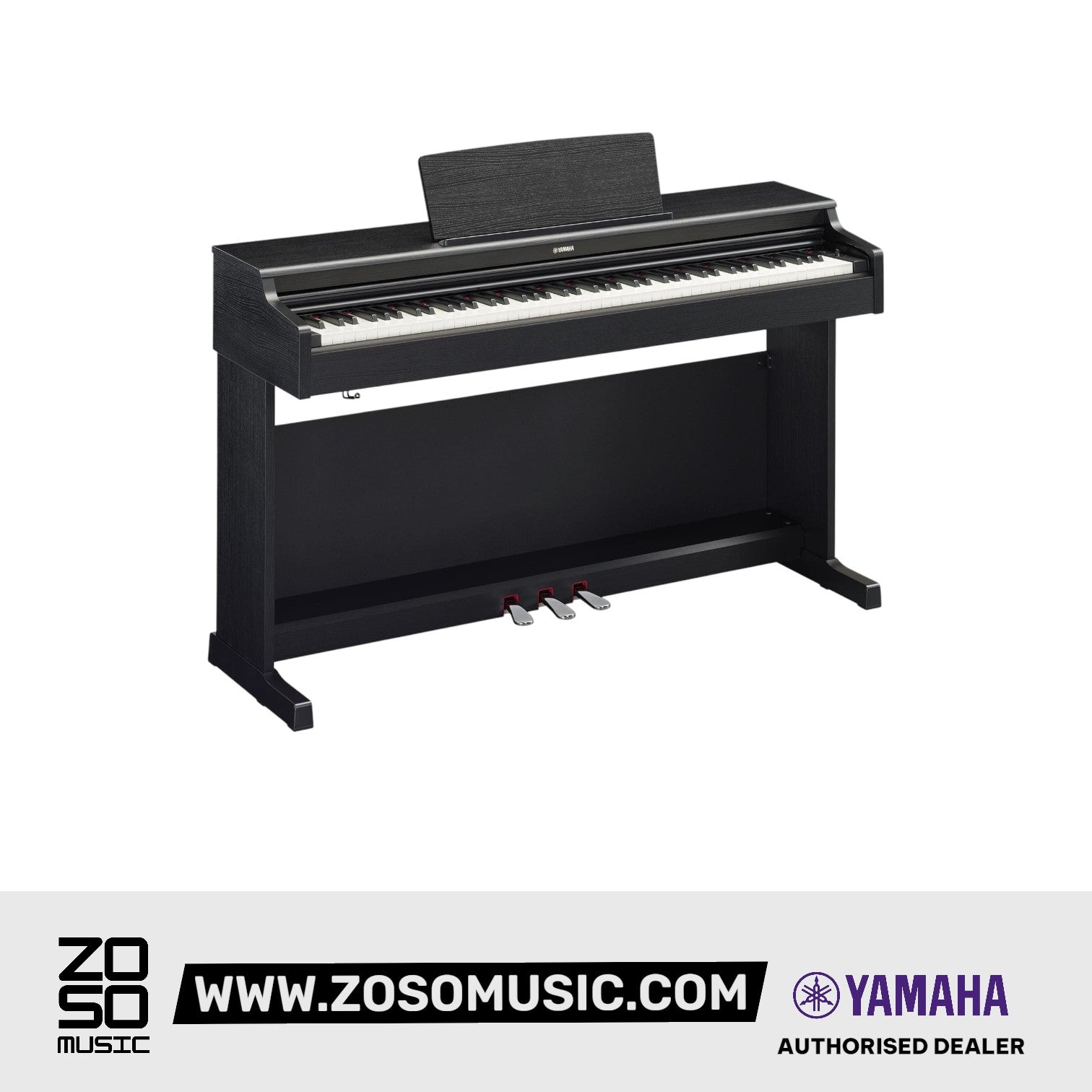 Yamaha Arius YDP-165 88-Keys Digital Piano, Black |  YAMAHA MUSIC |  PIANO-DIGITAL |  Zoso Music