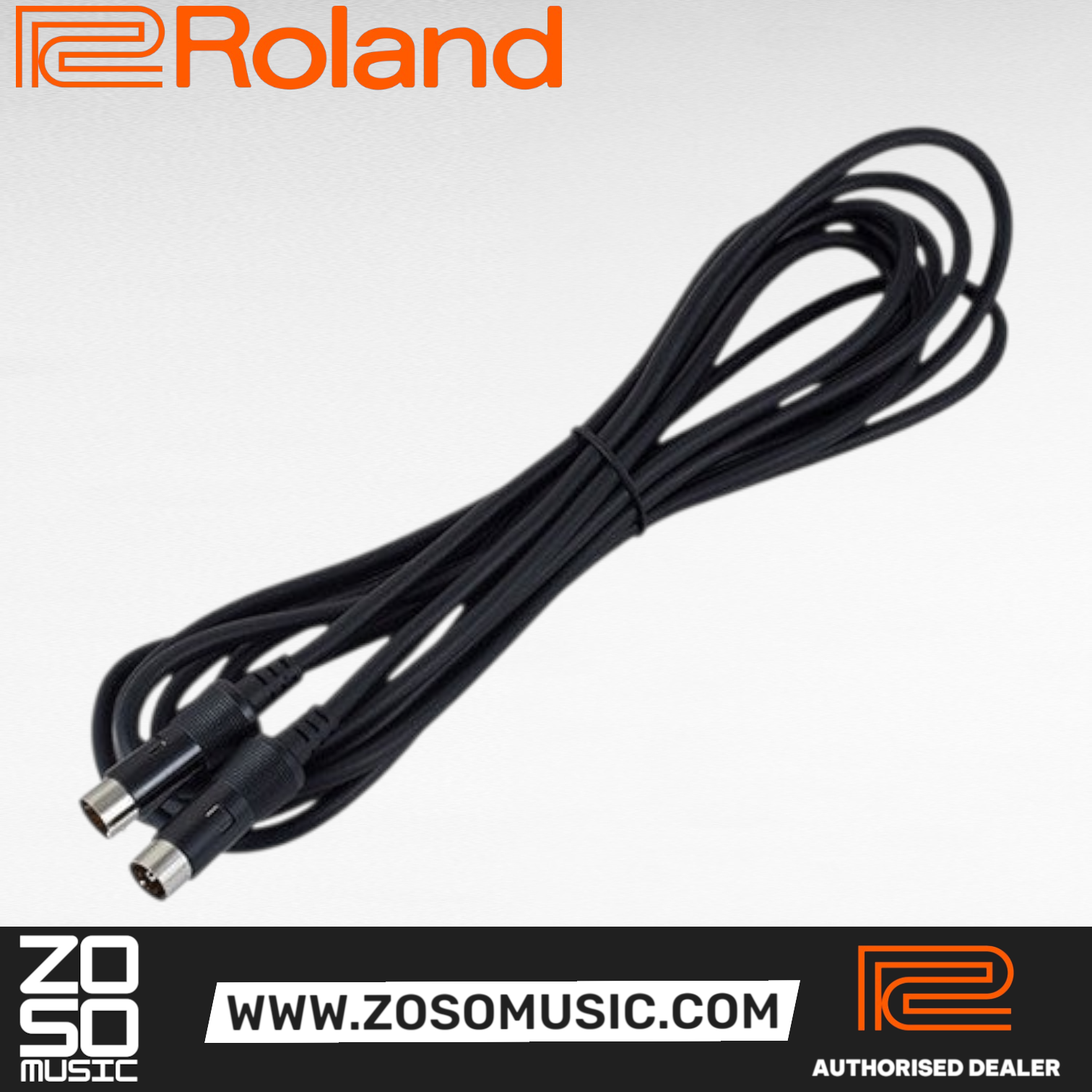 Roland GKC-5 13 Pin Cable - 15' for Roland GK Guitar Systems (GKC5 GKC 5) |  ROLAND |  CABLES |  Zoso Music