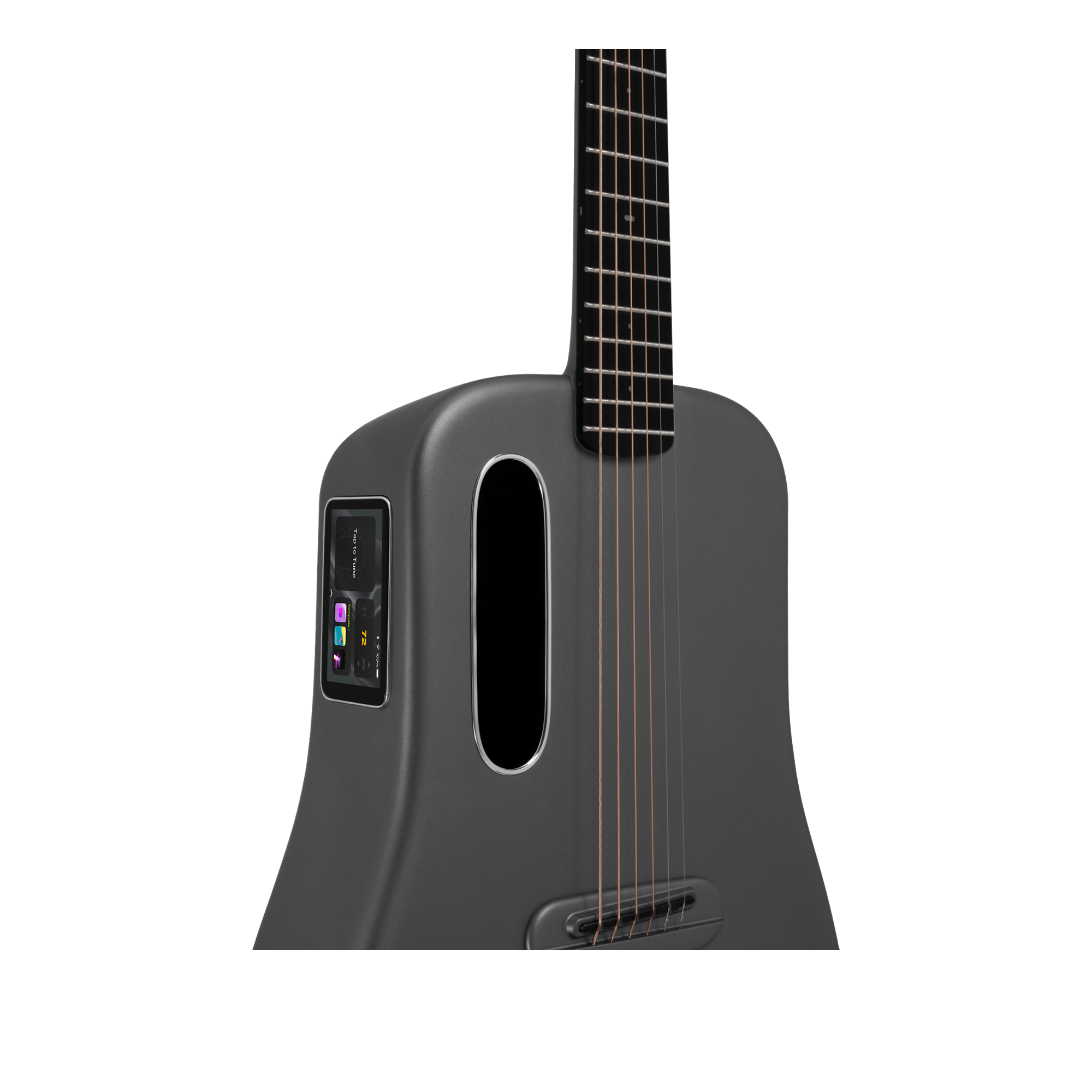 Lava Me 3 36inch Carbon Fiber Smart Guitar with Ideal Bag - Gray