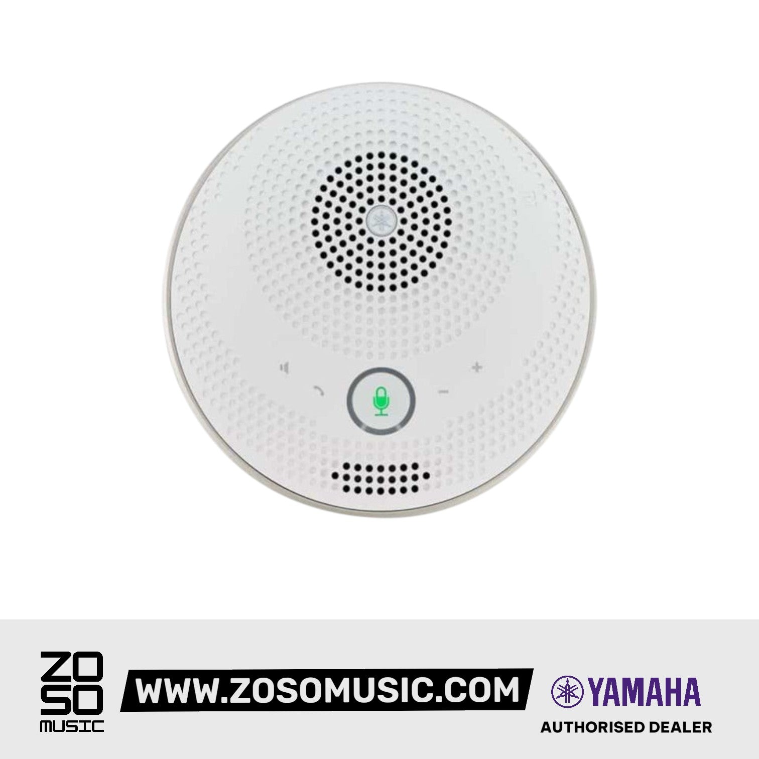 Yamaha YVC-200 Portable USB Speakerphone - White | Zoso Music Sdn Bhd