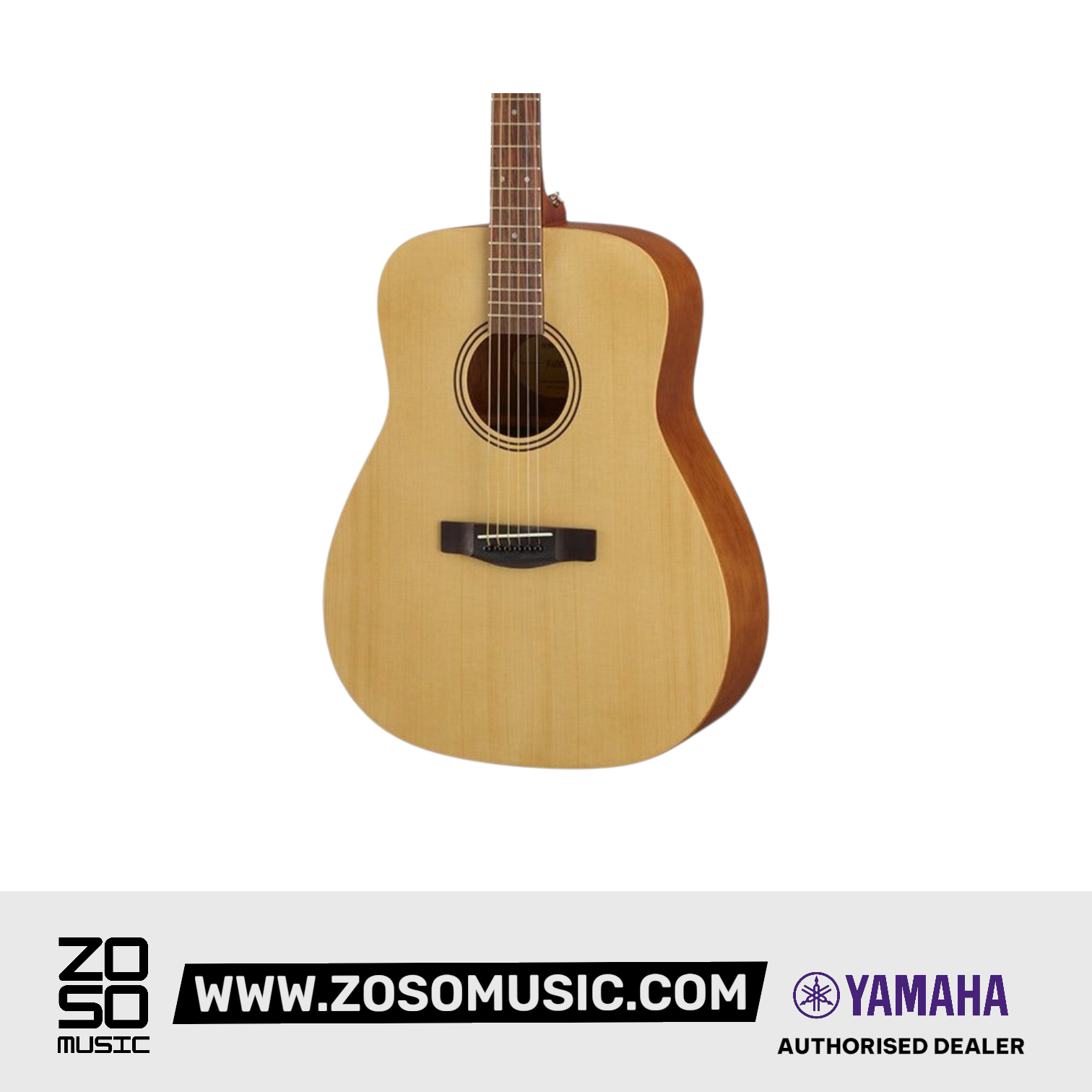Yamaha F400 Acoustic Guitar - Natural Satin |  YAMAHA MUSIC |  ACOUSTIC GUITAR |  Zoso Music