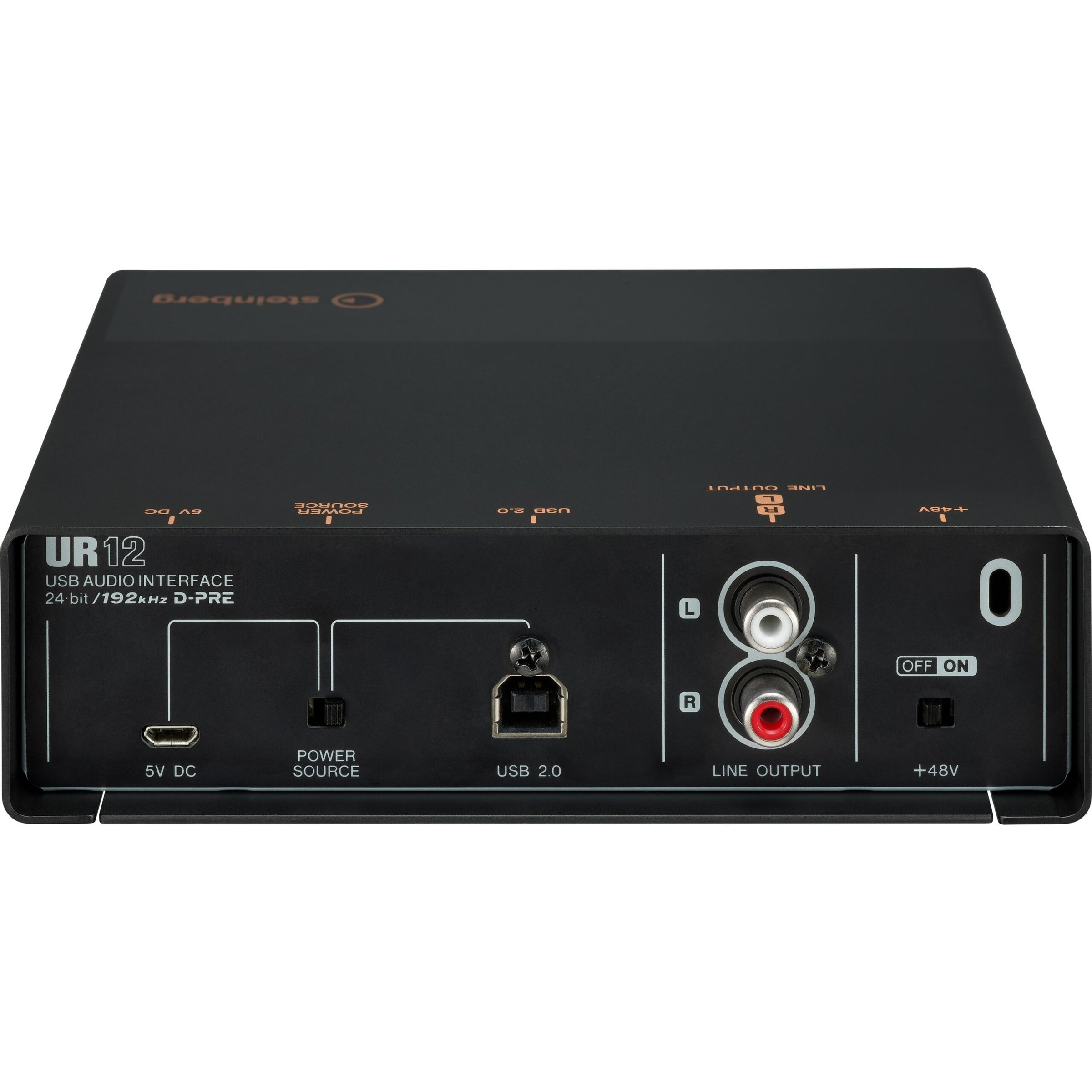 Yamaha Steinberg UR12B 2x2 USB 2.0 Audio Interface - Bronze