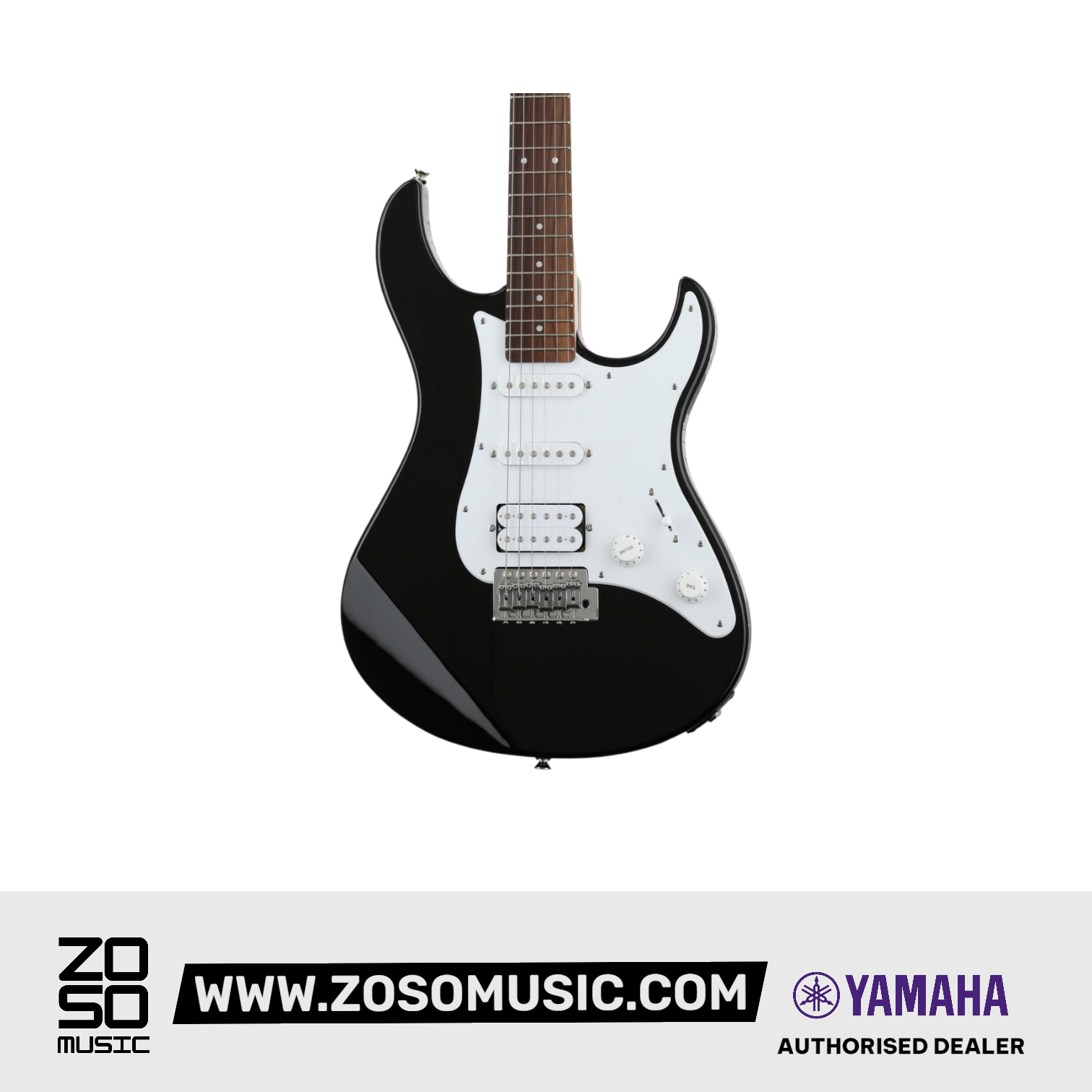 Yamaha PAC012 Pacifica Electric Guitar - Black (PAC 012/PAC-012) |  YAMAHA MUSIC |  ELECTRIC GUITAR |  Zoso Music
