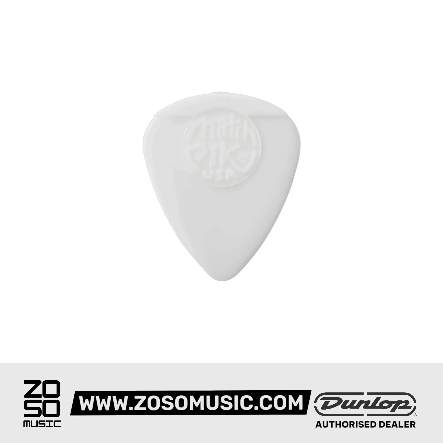 Jim Dunlop 448R046/448R060 Match Pik Nylon Guitar Picks - 0.60mm/0.46mm