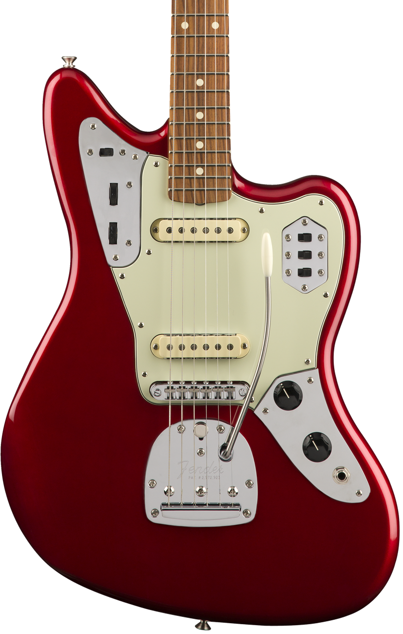 Fender Classic Player Jaguar Special Electric Guitar, Pau Ferro FB, Candy Apple Red
