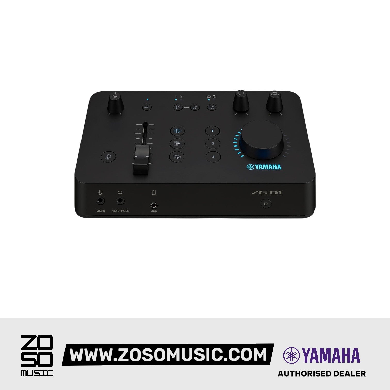 Yamaha ZG01 Game Streaming Pack (ZG-01) |  YAMAHA PRO AUDIO |  MIXER-POWERED |  Zoso Music