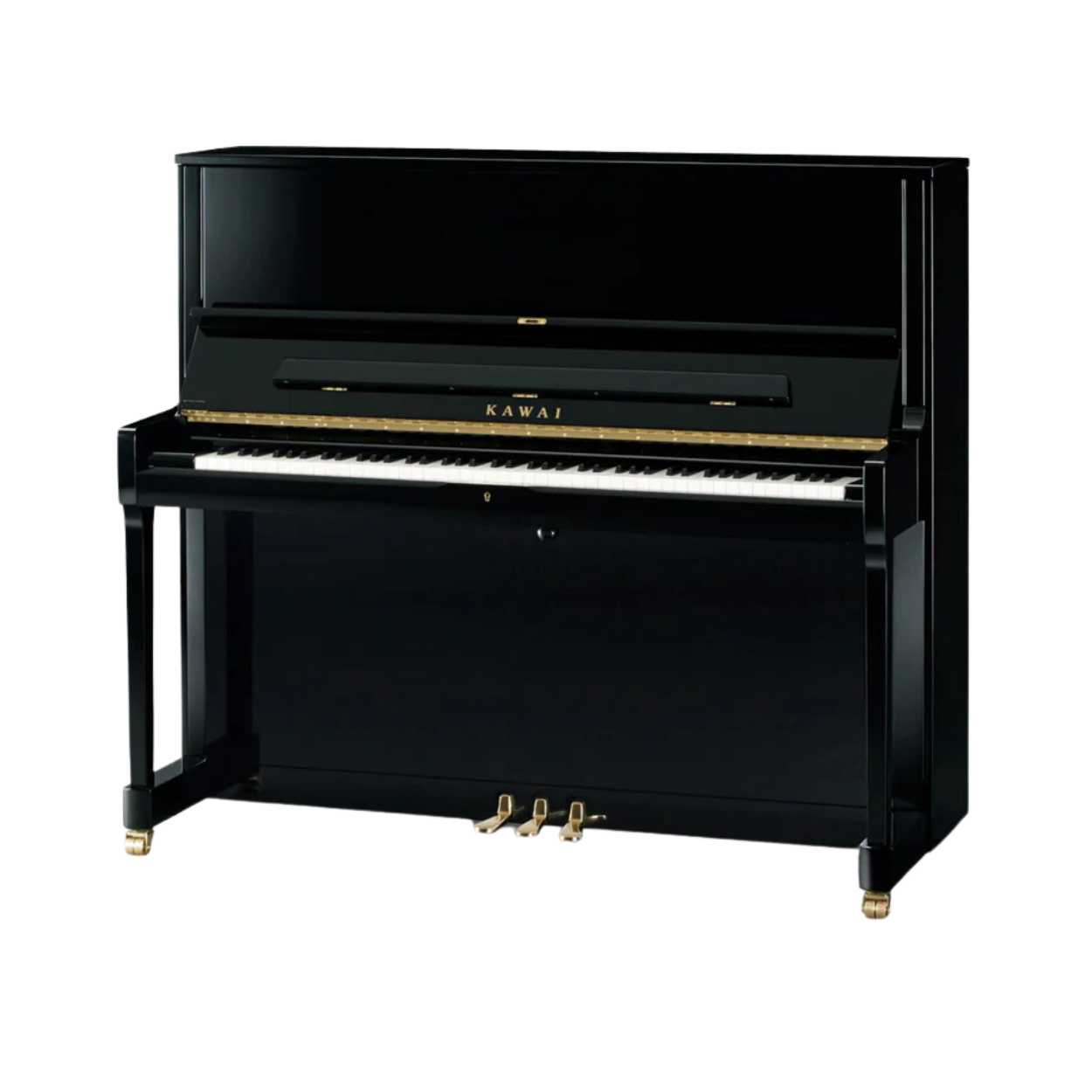 Kawai K500 [Made In Japan]ATX4 Hybrid Upright Piano - Ebony Polish