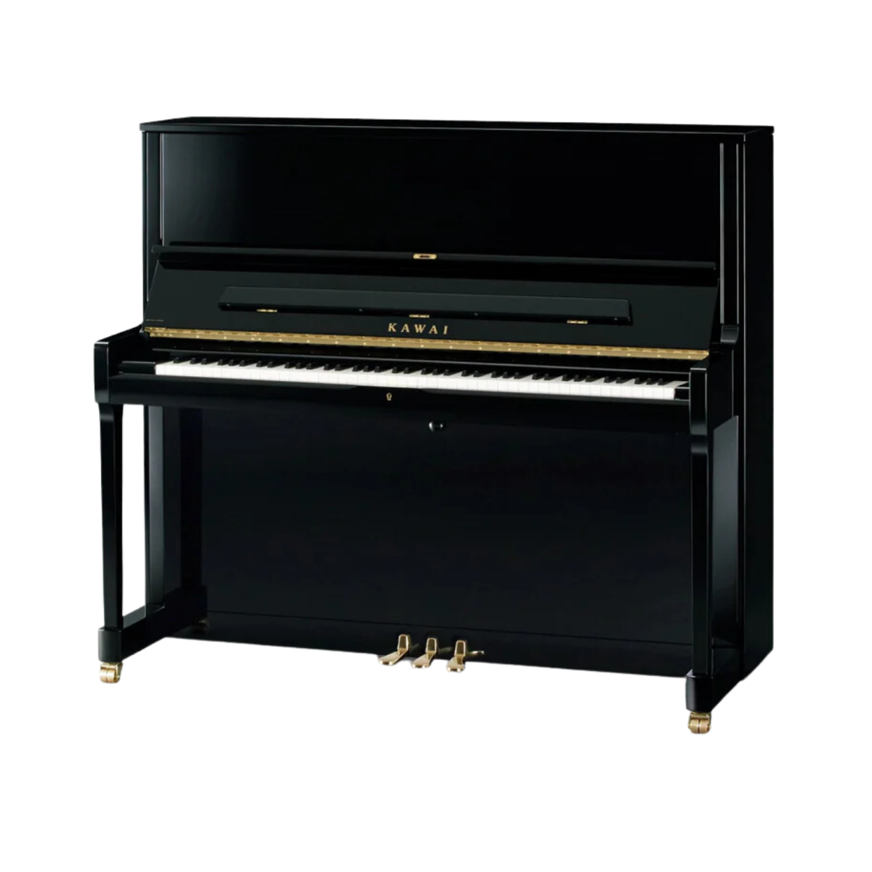 Kawai K400 [Made In Japan]-ATX4 Hybrid Upright Piano (Height: 122 cm) - Ebony Polish