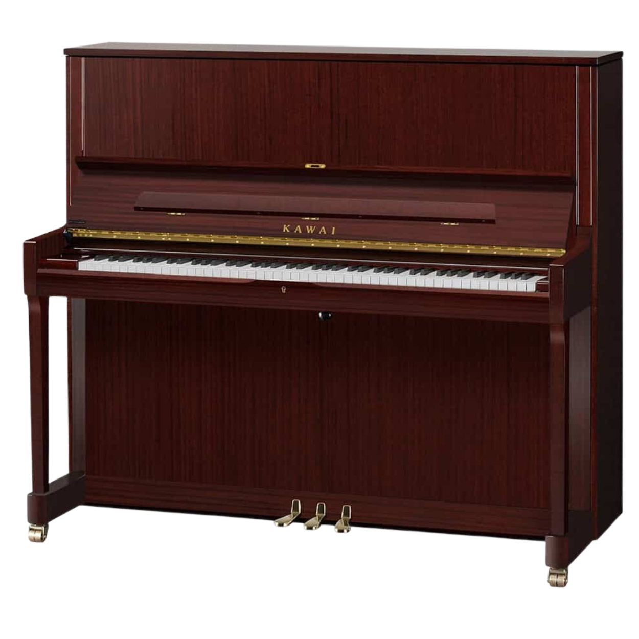 Kawai K-500 [Made In Japan] Professional Acoustic Upright Piano (Height: 130 cm) - Sapele Mahogany Polish