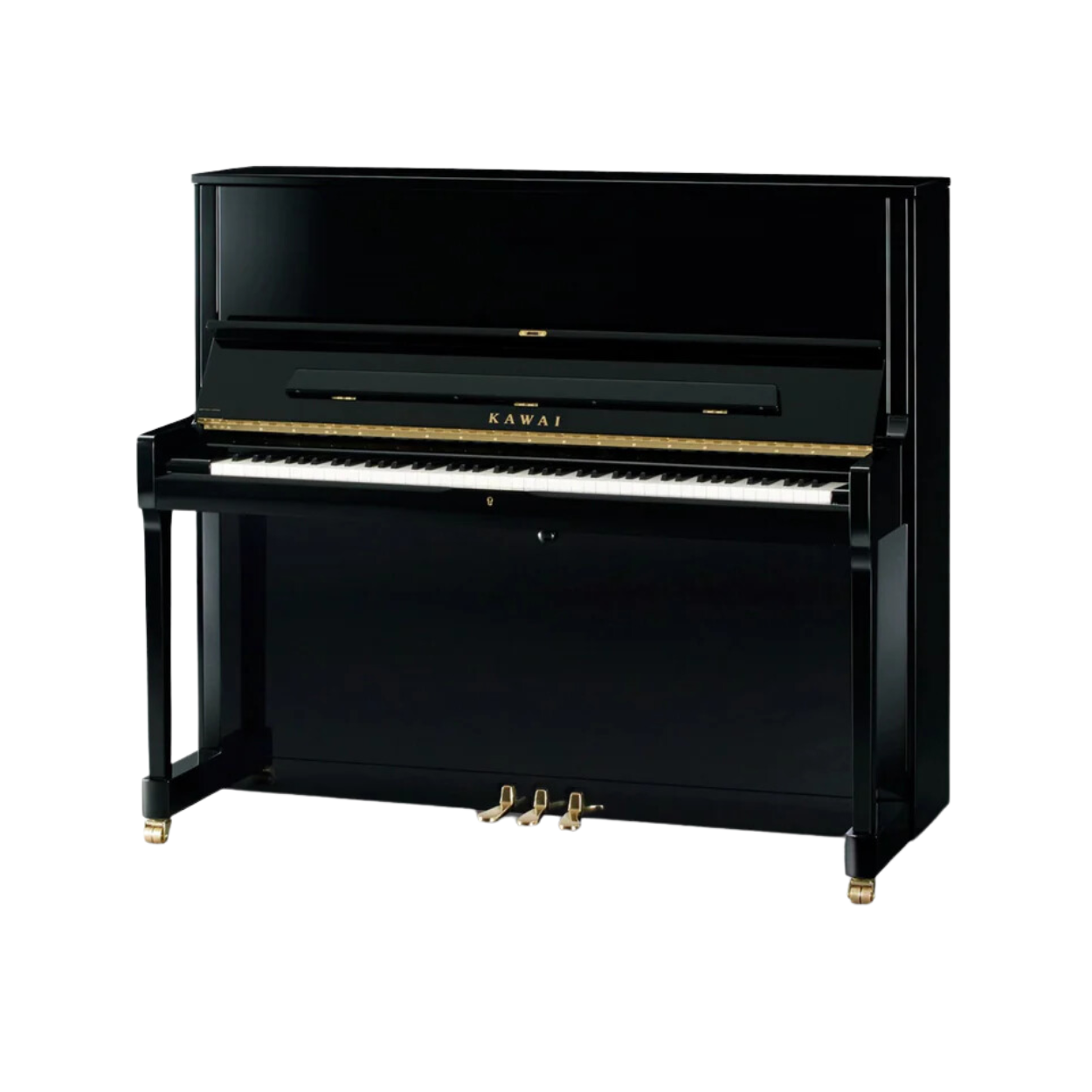 Kawai K-500 [Made In Japan] Professional Acoustic Upright Piano - Ebony Polish