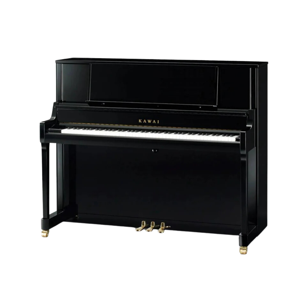Kawai K-400 [Made In Japan] Professional Acoustic Upright Piano - Ebony Polish