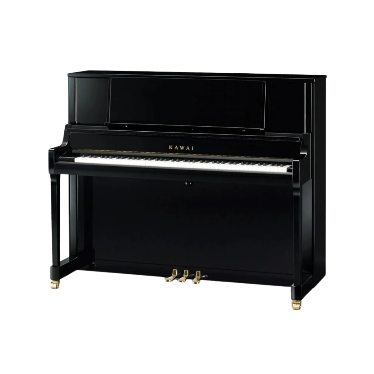 Kawai K-400 [Made In Japan] Professional Acoustic Upright Piano (Height: 122 cm) - Ebony Polish |  KAWAI |  PIANO-ACOUSTIC |  Zoso Music