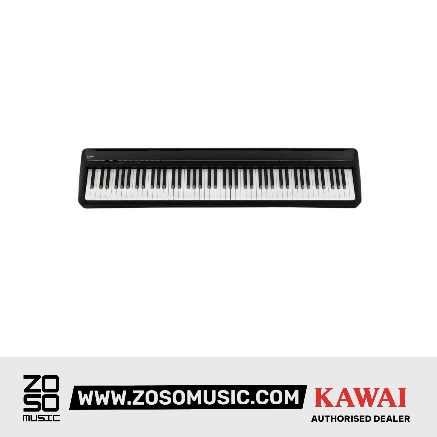 Kawai ES-120 Portable Digital Home Piano - Black |  KAWAI |  PIANO-DIGITAL |  Zoso Music