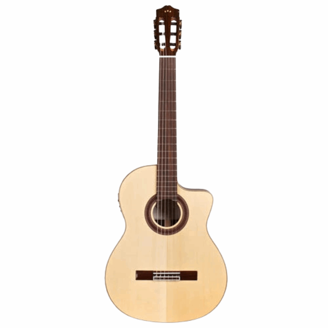 Cordoba GK Studio Classical Guitar - Solid European Spruce Top, Cypress Back & Sides with Pickup & Gator Guitar Case
