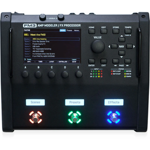 Fractal Audio FM3 Amp Modeling & Multi-Effects Compact Pedal with Fractal Audio FC-6 Foot Controller |  FRACTAL AUDIO |  MULTI-EFFECTS |  Zoso Music