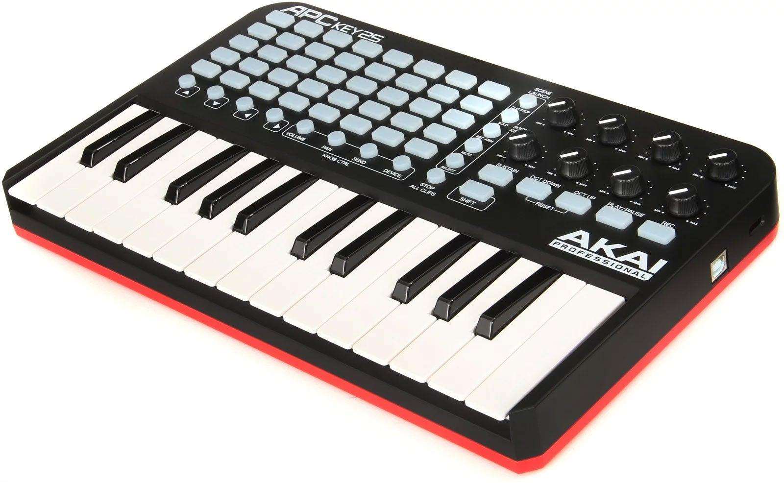 Akai Professional APC Key 25 25-key Controller Keyboard for Ableton Live | AKAI PROFESSIONAL , Zoso Music