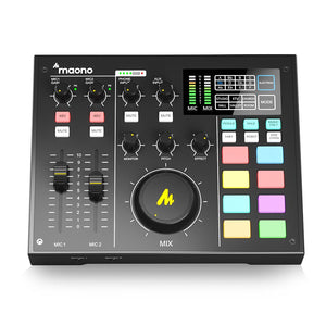 Maono AM100 Professional Audio Interface Sound Card Mixer Recording Studio |  MAONO |  AUDIO INTERFACE |  Zoso Music