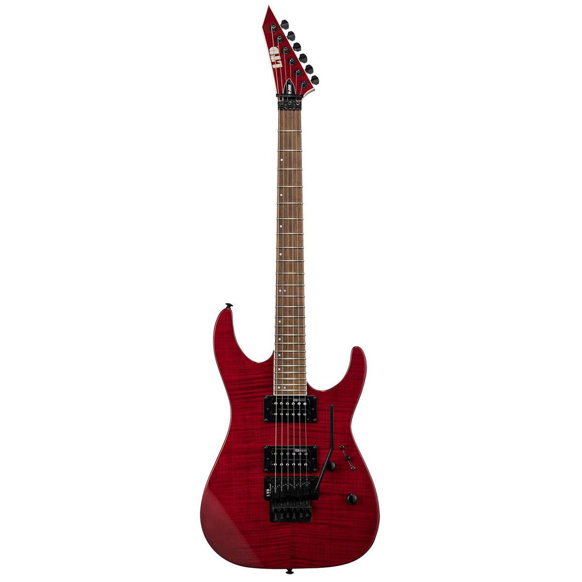 ESP LTD M-200FM Electric Guitar - See Thru Red |  ESP |  ELECTRIC GUITAR |  Zoso Music