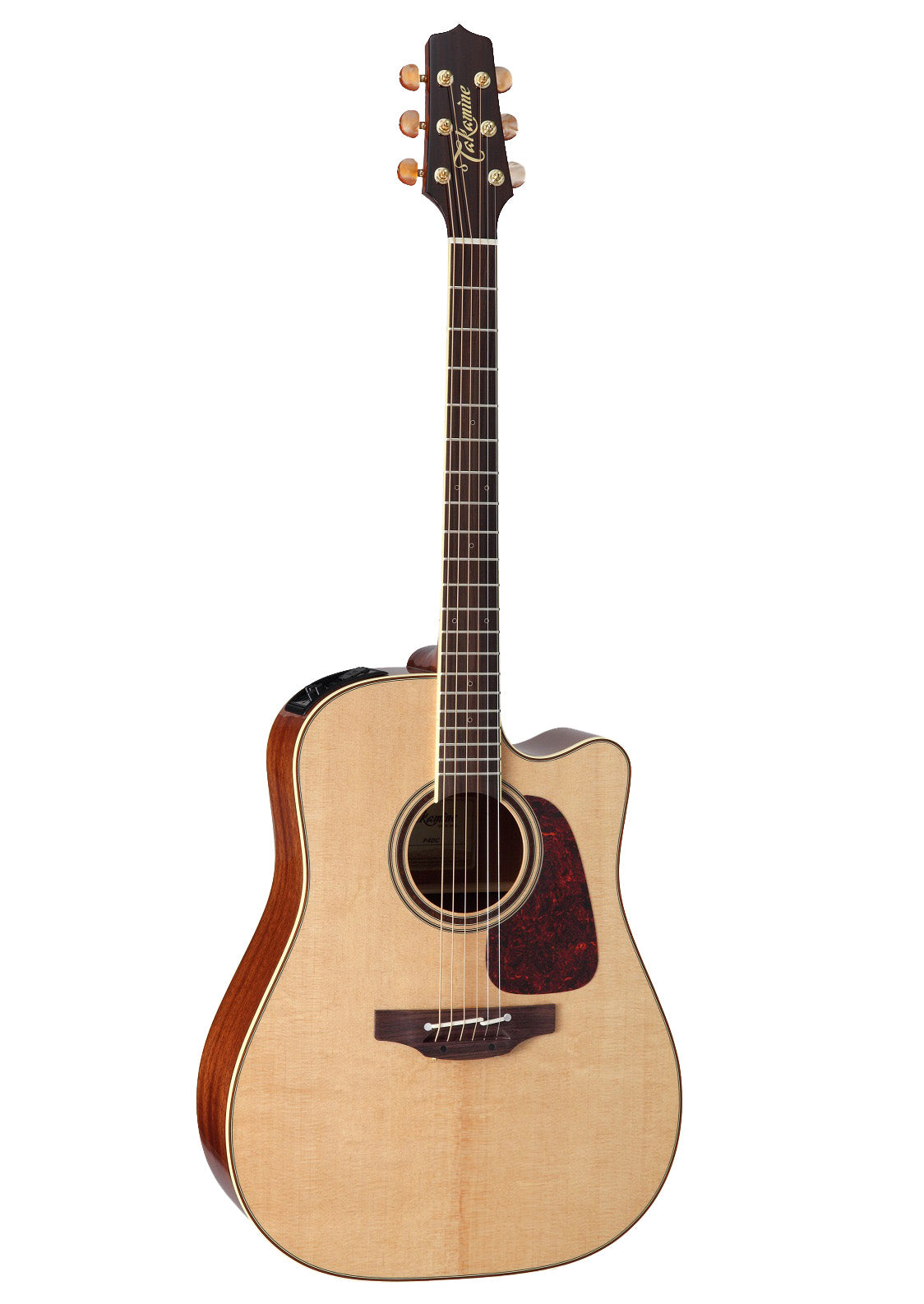 TAKAMINE P4DC PRO SERIES DREADNOUGHT CUTAWAY ACOUSTIC-ELECTRIC WITH CTP-3 PREAMP & HARD CASE (MADE IN JAPAN)