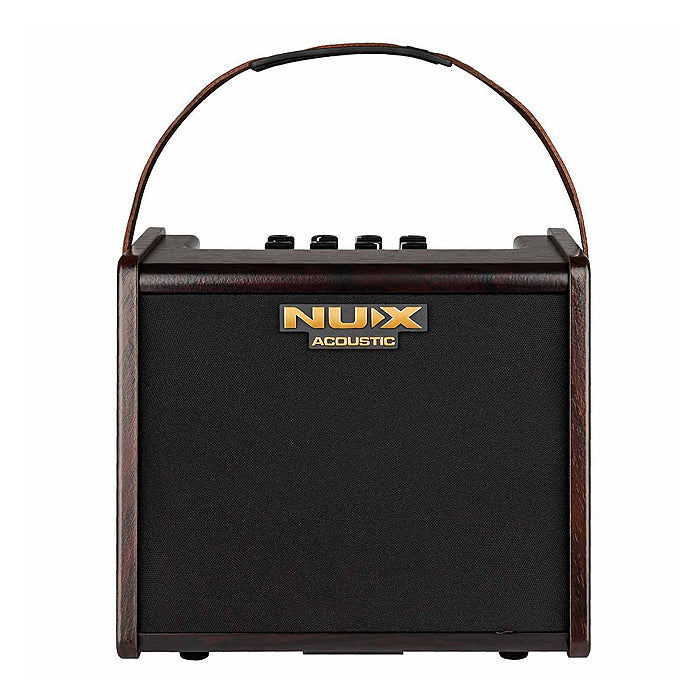 Nux AC25 Stageman 25-watt Rechargeable Battery Powered Acoustic Guitar Amplifier | Zoso Music Sdn Bhd