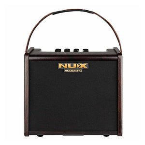 Nux AC25 Stageman 25-watt Rechargeable Battery Powered Acoustic Guitar Amplifier | Zoso Music Sdn Bhd