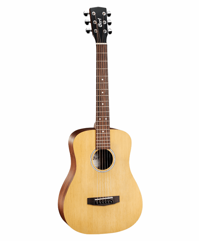 Cort AD-MINI Acoustic Guitar With Bag Open Pore | CORT , Zoso Music