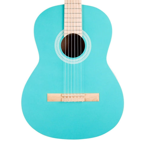Cordoba Protege C1 Matiz Classical Guitar With Gig Bag, Spruce Top, Mahogany Back & Side - Aqua