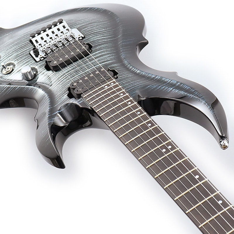 ESP Original FRX - Glitterstorm Ice Black [MIJ - Made in Japan] |  ESP |  BASS GUITAR |  Zoso Music