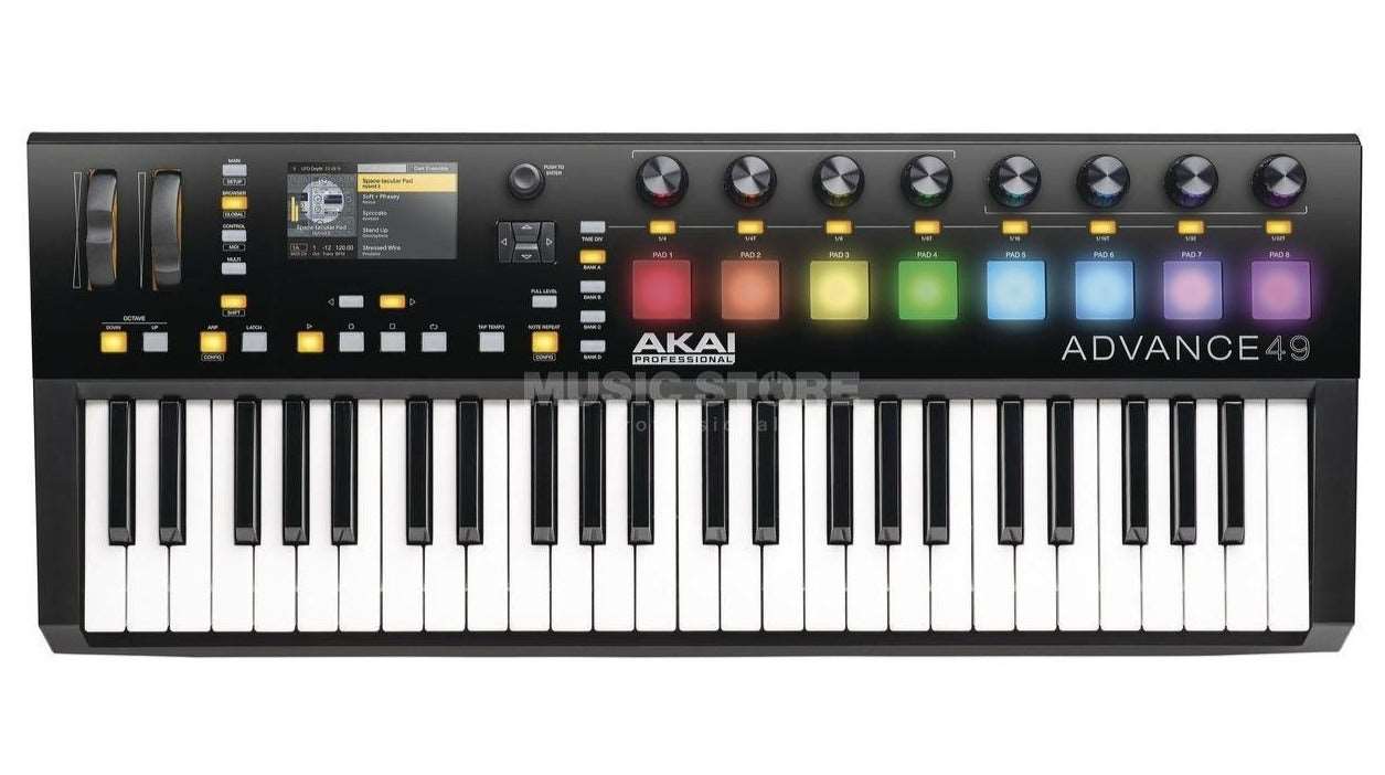Akai Professional Advance 49 Keyboard Controller | AKAI PROFESSIONAL , Zoso Music