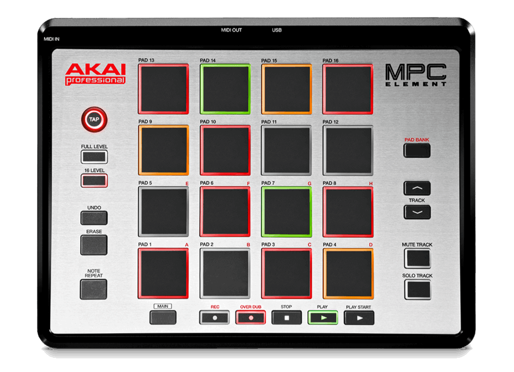 Akai Professional MPC Element Music Production Controller - Essential | AKAI PROFESSIONAL , Zoso Music