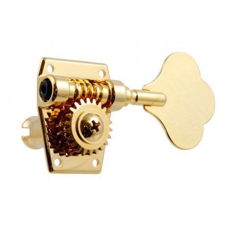 ALLPARTS TK-7946-002 4-in-line Bass Tuning Keys Set - Gold | Zoso Music Sdn Bhd