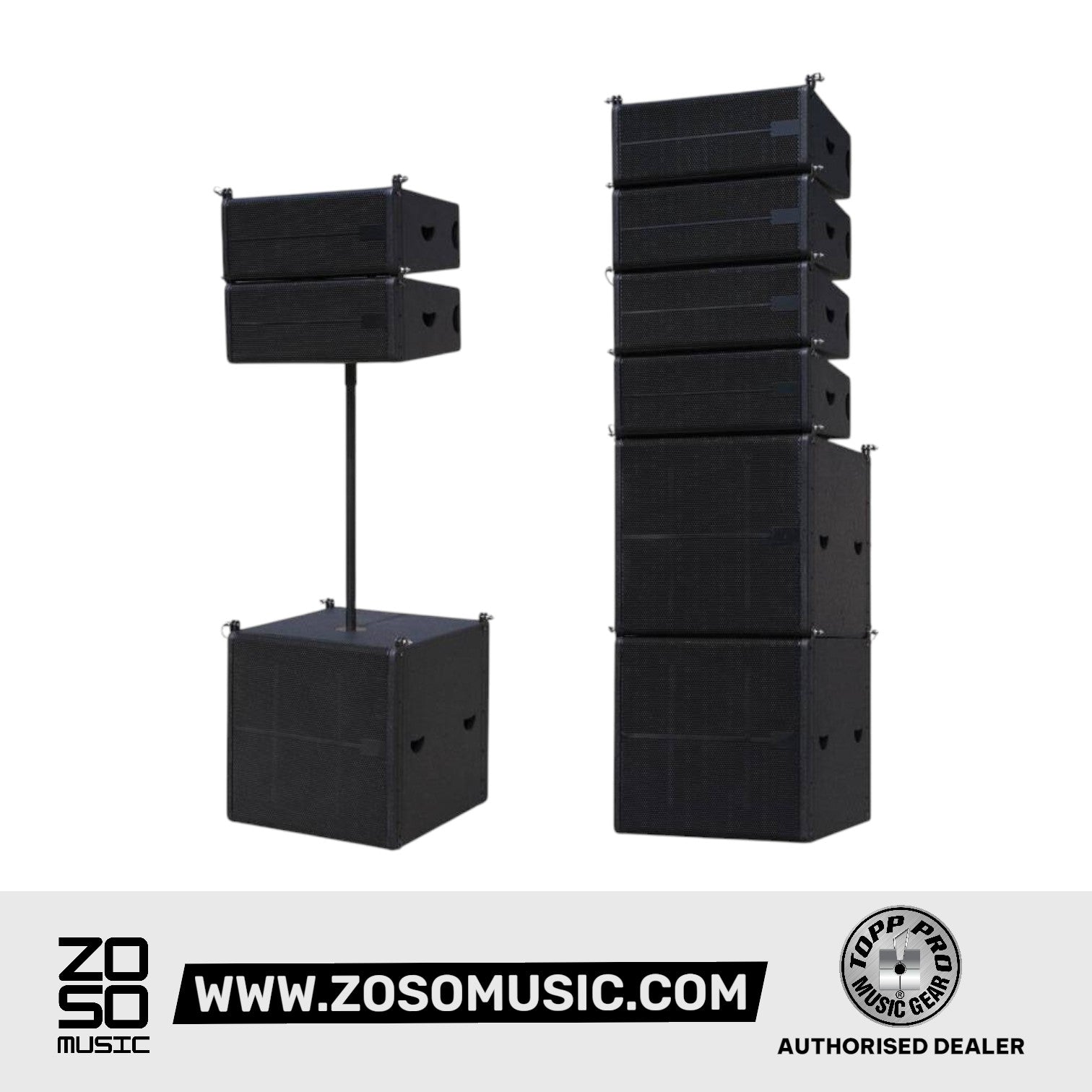 Topp Pro APX 28HA Active Line Array Loudspeaker |  TOPP PRO |  POWERED SPEAKER |  Zoso Music