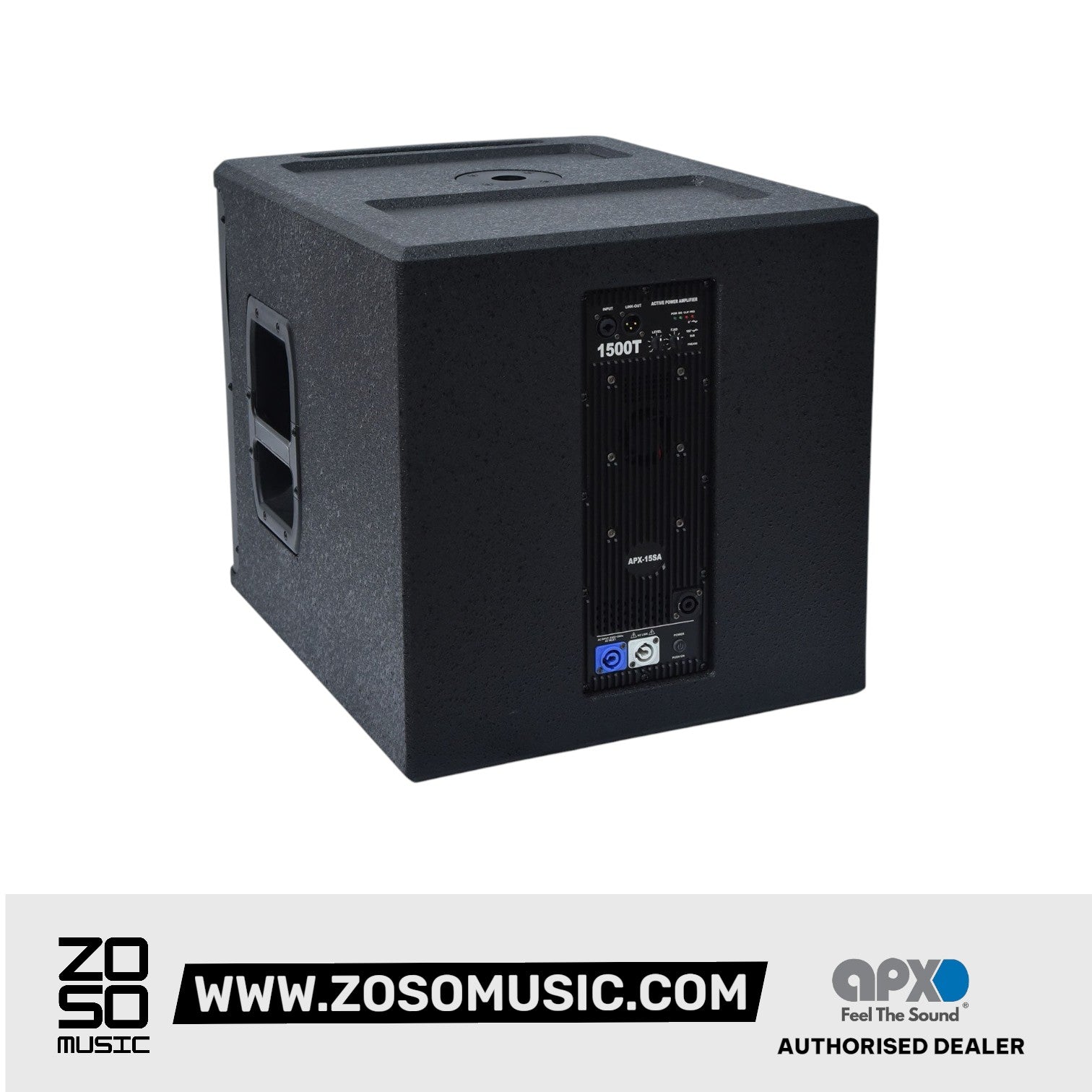 APX-15SA 550W Professional Sound System Advanced Entertainment Speaker |  APEX |  SUBWOOFER |  Zoso Music