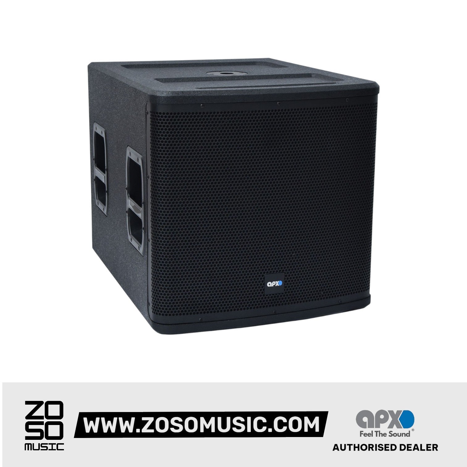Apex APX-181S Professional Sound System Advanced Entertainment Speaker |  APEX |  SUBWOOFER |  Zoso Music