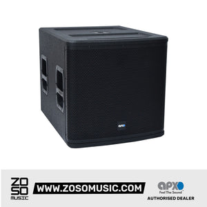Apex APX-181S Professional Sound System Advanced Entertainment Speaker |  APEX |  SUBWOOFER |  Zoso Music