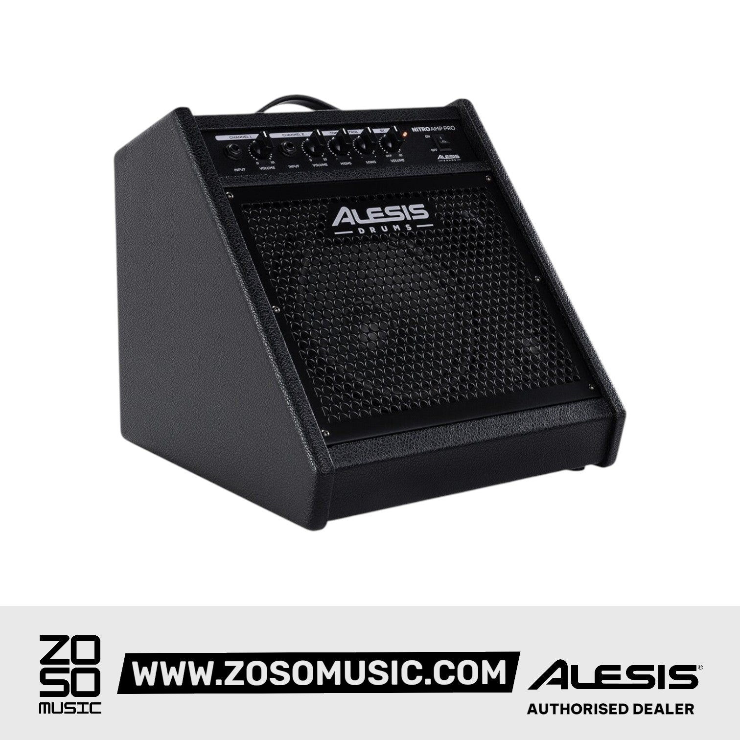 Alesis Nitro Amp Pro 8” Compact Floor Monitor for Electronic Drums