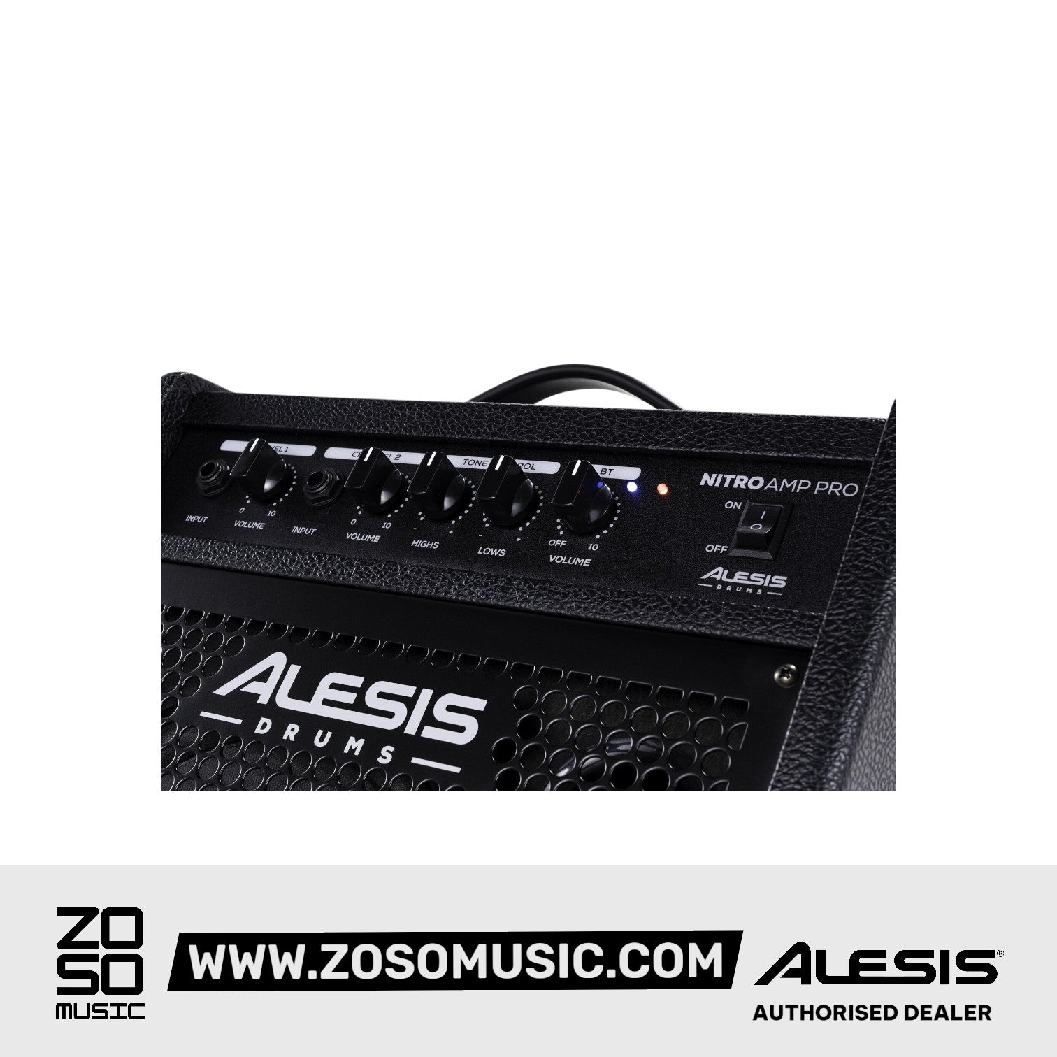 Alesis Nitro Amp Pro 8” Compact Floor Monitor for Electronic Drums