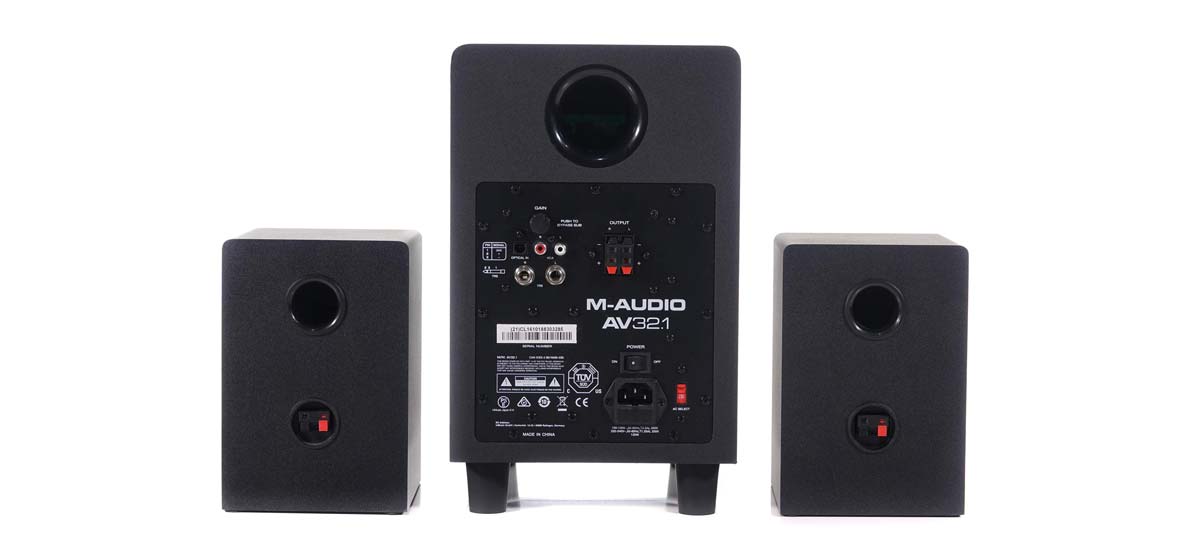 M-Audio AV32.1 2.1 - ZOSO MUSIC