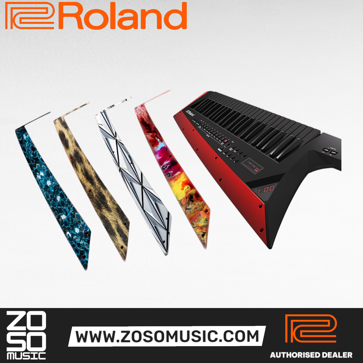 Roland AX-Edge 49-Key Keytar Synthesizer with FREE Shipping - Black (AXEdge AX Edge), ROLAND, SYNTHESIZER, roland-synthesizer-axedge-b, ZOSO MUSIC SDN BHD