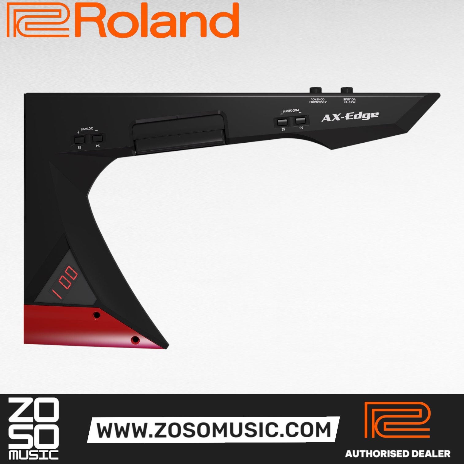 Roland AX-Edge 49-Key Keytar Synthesizer with FREE Shipping - Black (AXEdge AX Edge), ROLAND, SYNTHESIZER, roland-synthesizer-axedge-b, ZOSO MUSIC SDN BHD