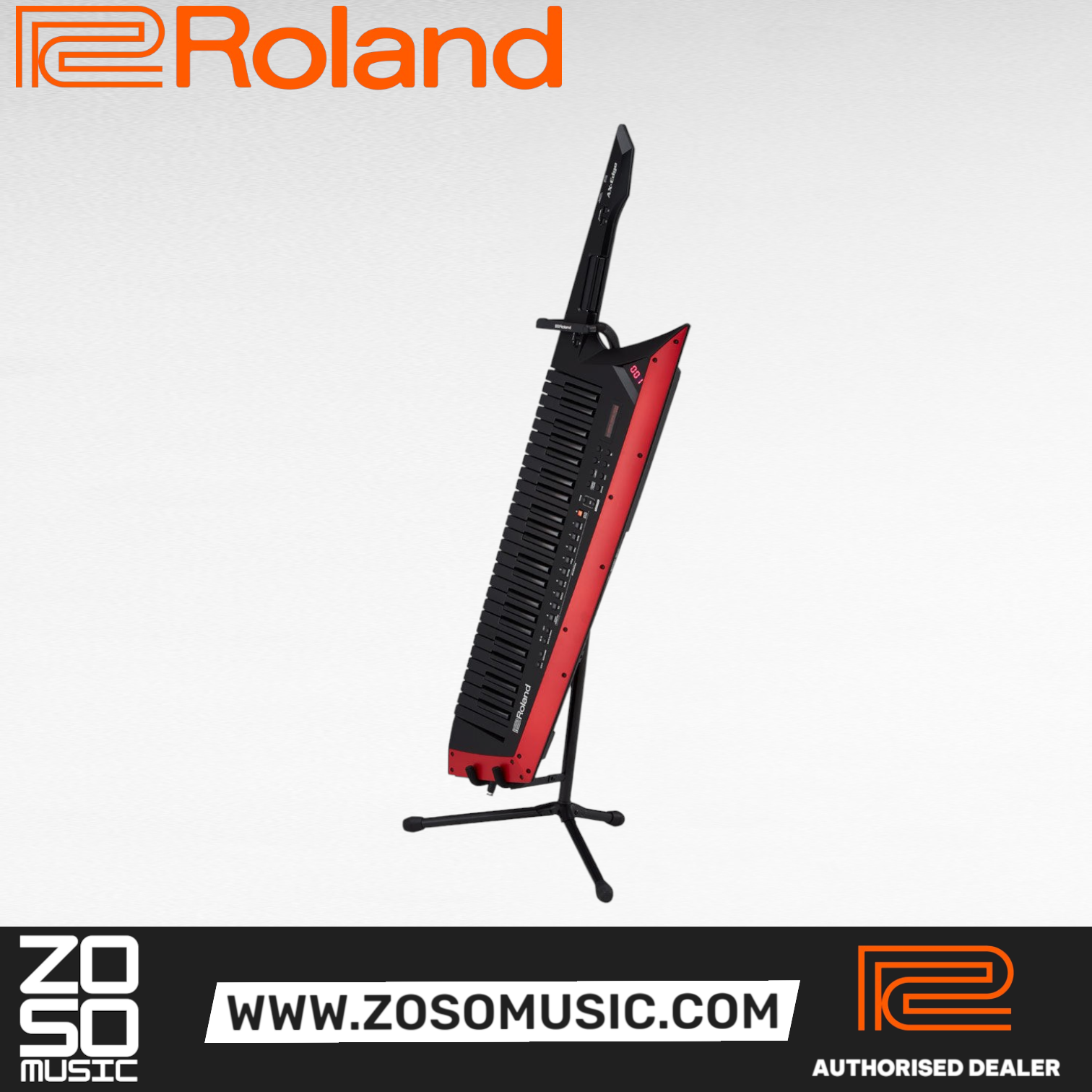 Roland AX-Edge 49-Key Keytar Synthesizer with FREE Shipping - Black (AXEdge AX Edge), ROLAND, SYNTHESIZER, roland-synthesizer-axedge-b, ZOSO MUSIC SDN BHD