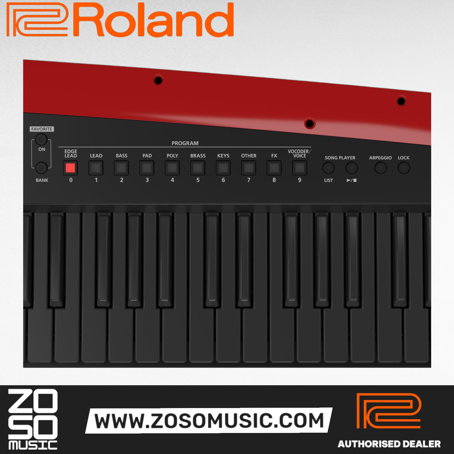 Roland AX-Edge 49-Key Keytar Synthesizer with FREE Shipping - Black (AXEdge AX Edge), ROLAND, SYNTHESIZER, roland-synthesizer-axedge-b, ZOSO MUSIC SDN BHD