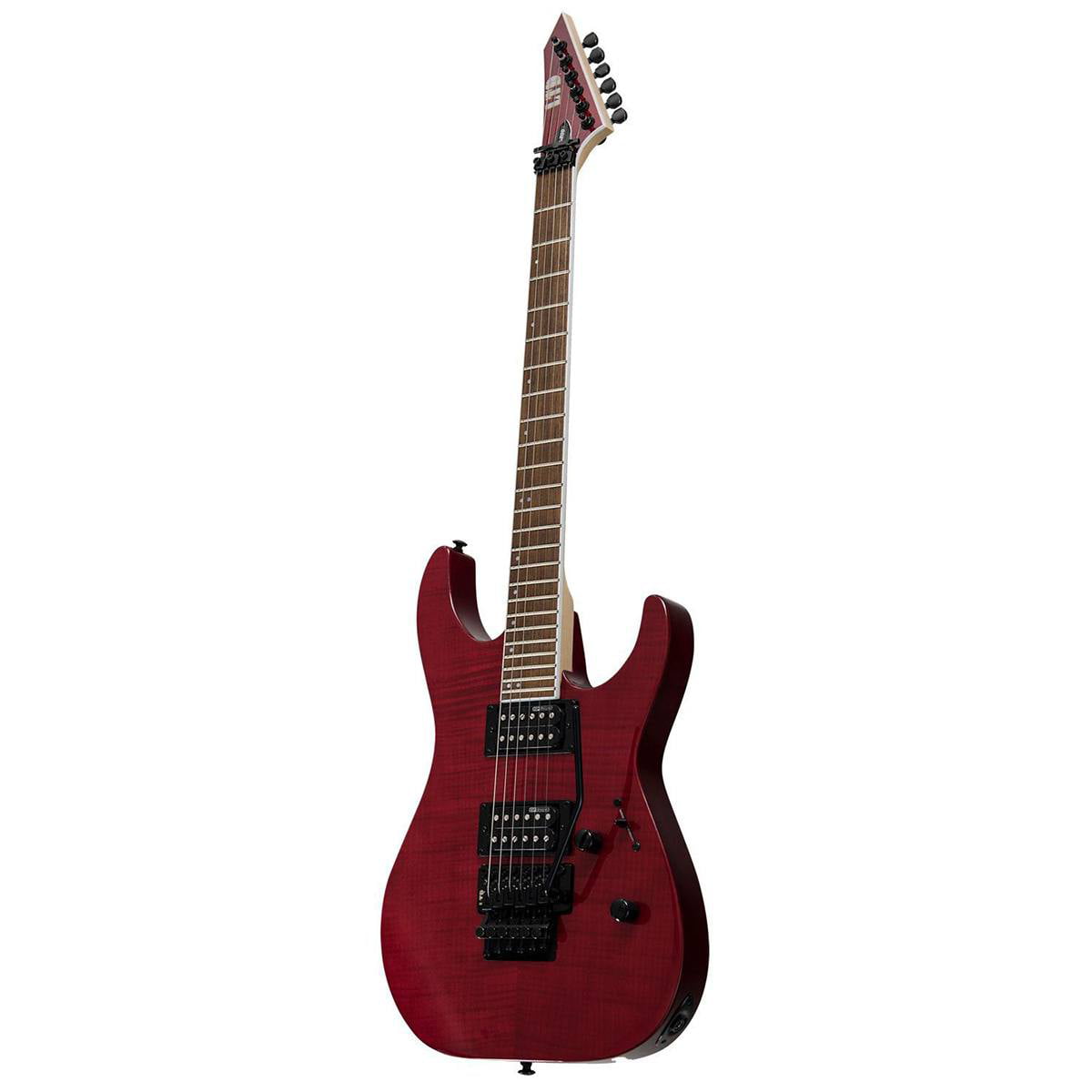 ESP LTD M-200FM Electric Guitar - See Thru Red |  ESP |  ELECTRIC GUITAR |  Zoso Music