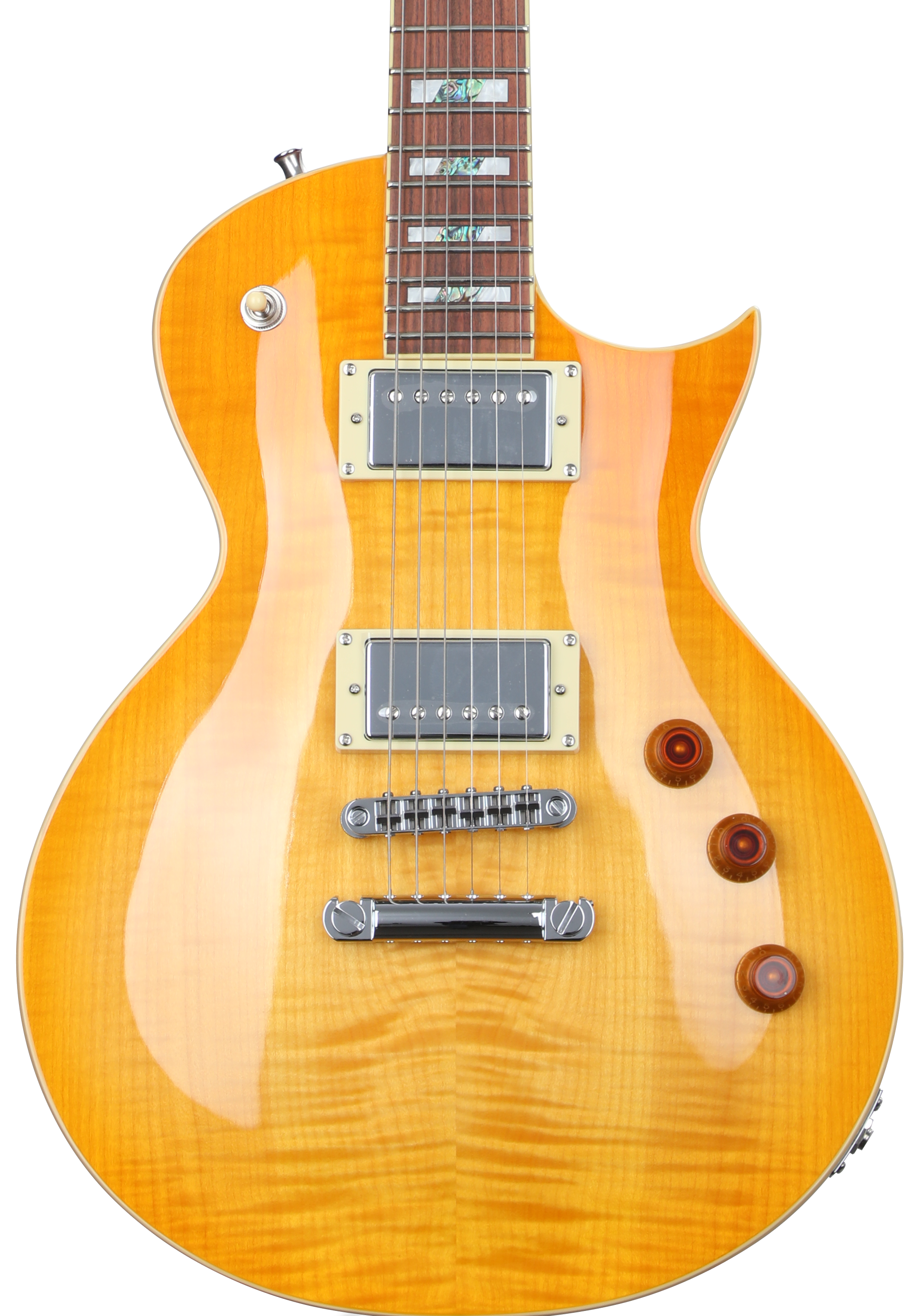 ESP Alexi Skolnick EC Series Flamed Maple - Lemon Burst |  ESP |  ELECTRIC GUITAR |  Zoso Music