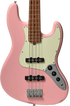 Bacchus BJB-1-RSM/M-SHL-PNK Universe Series Roasted Maple Electric Bass, Shell Pink With Bag  | Zoso Music Sdn Bhd