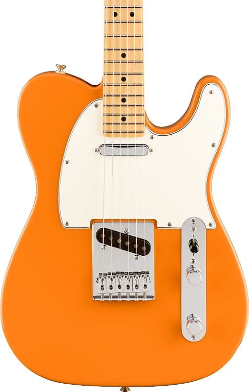 Fender Player Telecaster Electric Guitar, Maple FB, Carpri Orange |  FENDER |  ELECTRIC GUITAR |  Zoso Music